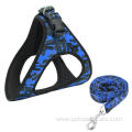 Eco-friendly colorful printing breathable dog harness